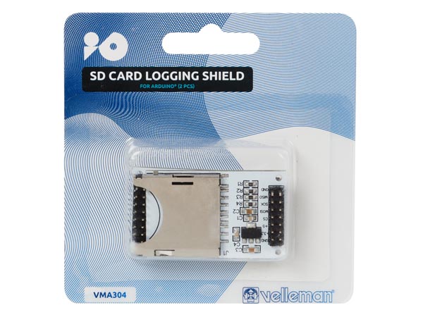    MODULE D'EXTENSION DE MEMOIRE SUR CARTE SD POUR ARDUINO® (2 pcs