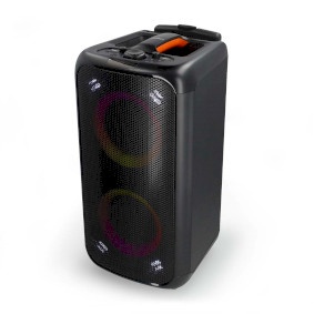 SPPT2480BK Haut-parleur BlueTooth® Party | Durée de lecture maximale de batterie: 5 heures | 240 W | Poignee de transport | Lumières de fêt