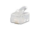 FICHE MODULAIRE RJ11 6P4C, 50 pcs EN BLISTER