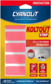 KOLTOUT RUBAN ADHESIF STRIP 10 x 48 mm x 18 mm