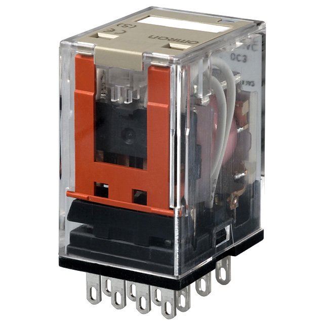 REL INDUS EMB BT LED 4RT 5A250VCA