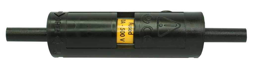 accessoire fusible HPC classe CC 2 femelles Ø4 noir