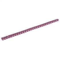 Repère CAB 3 pour filerie 0,5mm² à 1,5mm² et blocs de jonction Viking 3 avec chiffre 7 sur fond violet