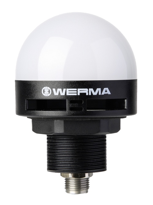 MC55 UL - Dôme Multicolore Buzzer 85dB - 10-30VDC - 7 couleurs - Encastré M12