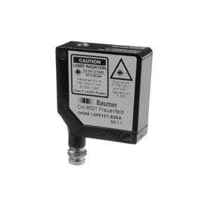 Laser reflex pôlarisée  Boîtier métallique 35*35*12  PNP - claire/sombre - connecteur M8 4 pôles  Portée max : 5m