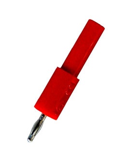 adaptateur isolé mâle d2 femelle d4 rouge