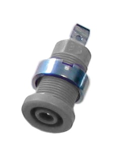 douille sécu rac. Faston 4.8 v. industrie grise