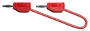 cordon lab rep.AR d.2 PVC 0.40mm² Lg 25 cm rouge