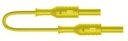 C.prolongateur F-F sécu.d4 PVC 1.5mm² Lg50cm jaune