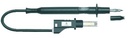 cordon PT d4+f.sécu d4 AR PVC 1.00mm² Lg 100 cm noir