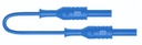 C.prolongateur F-F sécu.d4 PVC 1.5mm² Lg100cm bleu