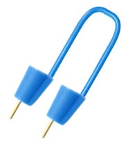 cordon CI d 1,0 MM rep. AR Lg 10 cm noir