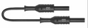 C.prolongateur F-F sécu.d4 PVC 1.5mm² Lg100cm noir
