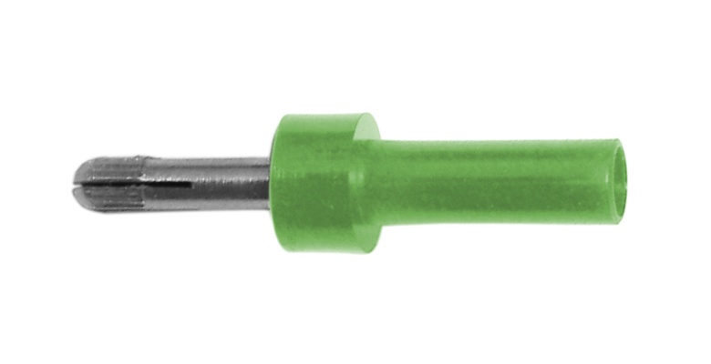 adaptateur de sécurité étroit vert