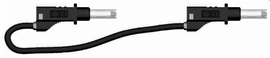 cordon sécu du rep. AR PVC 0.7 5mm² Lg 150cm noir