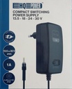 ALIMENTATION COMPACTE À DÉCOUPAGE AVEC SORTIE RÉGLABLE -  13.5 À 30 VCC - 30 W - 1 A max.