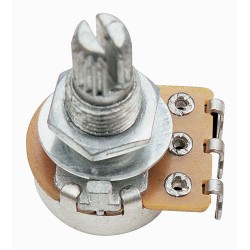 Potentiomètre guitare 500KA linéaire 200mW  axe 6mm - M7 X 0.75  
