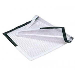 Nappe isolante. Classe 0 et catégories A, C, H, conforme IEC 61112. Epaisseur 0,5 mm. 0,36 m x 0,66 m. Umax: 1000 V a.c.-1500 V 