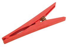 Pince isolante pour fixation de nappe isolante. Longueur 160 mm. Conforme NF C18-425. Classe 0. Umax: 1000 V a.c.-1500 V d.c.