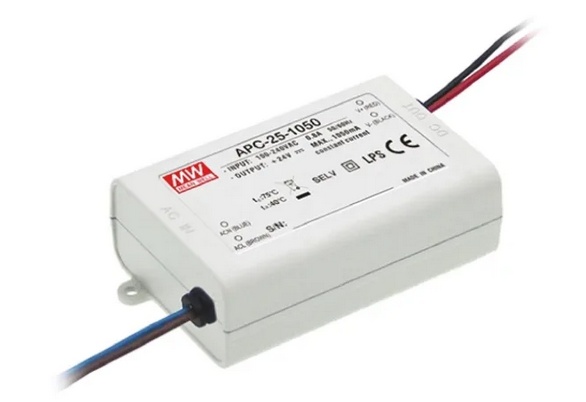 (CAL24-24) Alimentation: à impulsions; LED; 25,2W; 9÷24VDC; 1050mA; 90÷264VAC 