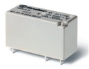 Relais circuit imprimé bas profil 1RT 12A 24V DC, matériau des contacts AgNi, Pas de 3,5mm