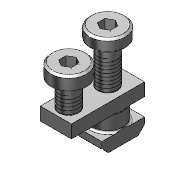 Bride de fixation BMF, pour BMF 305, Vérin pneumatique avec rainure intégrée