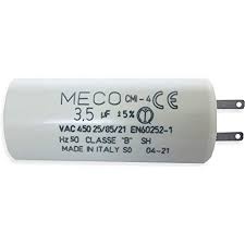 CONDENSATEUR MOTEUR VOLET FOND PLAT   4.5µF - 450V -  Ø30x56mm COSSE 2.8