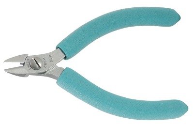 PINCE COUPANTE DE COTE AVEC CHANFREIN, TETE OVALE, 115MM