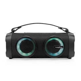 Bluetooth® Party Boombox | 5 heures | 2.0 | 24 W | Lecture multimédia: Onde sinusoïdale pure / USB | Liable | Poignee de transpo