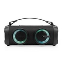 Bluetooth® Party Boombox | 5 heures | 2.0 | 24 W | Lecture multimédia: Onde sinusoïdale pure / USB | Liable | Poignee de transpo