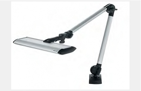 LAMPE LED TANEO 23W/100-240V 50/60HZ/IP20/CPI ALUMINIUM ANODISE DIFFUSEUR BLANC OPALE  TEMPERATURE DE COULEUR: 4000K  CORDON:3,4