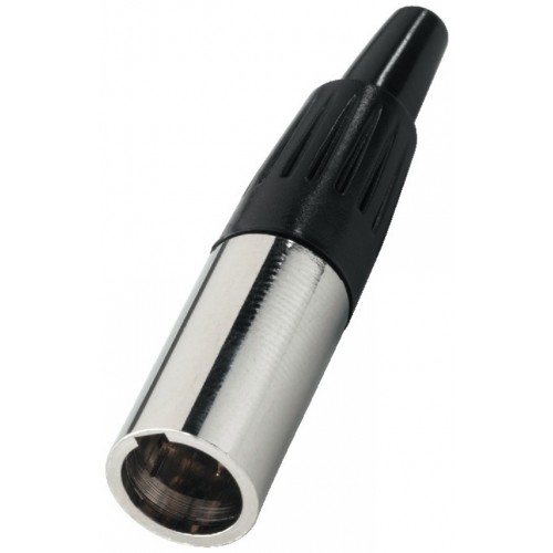 MINI XLR 4P MALE METAL