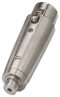 ADAPTATEUR XLR FEMELLE/RCA FEMELLE