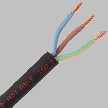 H07RNF3G1.5 NOIR CABLE 3G1.5 SOUPLE 1000V LE M