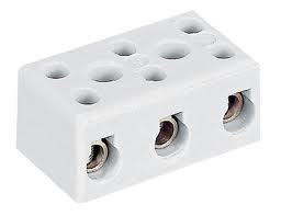 DOMINO PORCELAINE 3POLES 6mm²