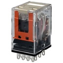 REL INDUS EMB BT LED 4RT 5A250VCA