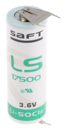 PILE LITHIUM 3.6V 3.6AH 17X50.9MM 3 PICOTS