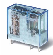 Relais circuit imprimé 1RT 12A 24V DC, matériau des contacts AgNi, Pas 3,5mm
