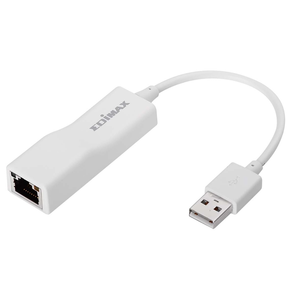 Adaptateur USB 2.0 Fast Ethernet 10/100 Mbit Blanc