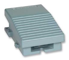 Preventa XPEM - interrupteur à pied - simple - sans capot - métal - bleu - 1O+1F - à pédale unique - IP66 - métal - fonctionnement des contacts : 1 étage