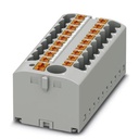 Bloc distributeur, Module de base avec alimentation, type de raccordement: Raccordement Push-in, Raccordement Push-in, 