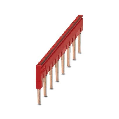 Pont enfichable, Nombre de pôles: 15, Brochage: 1,3,5,7,9,11,13,15, Coloris: rouge