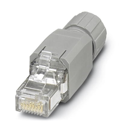 Connecteur RJ45, IP20, CAT5e, 8 pôles, avec raccordement autodénudant QUICKON, pour brins de 1 à 7 fils AWG 26 ... 22, pour câbl