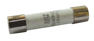 Fusible - Basse tension - Miniature - Céramique - Taille : 5 x 20 mm - Courbe : Temporisé - Tension Nominale : 250 VAC - Courant Nominal : 16 A