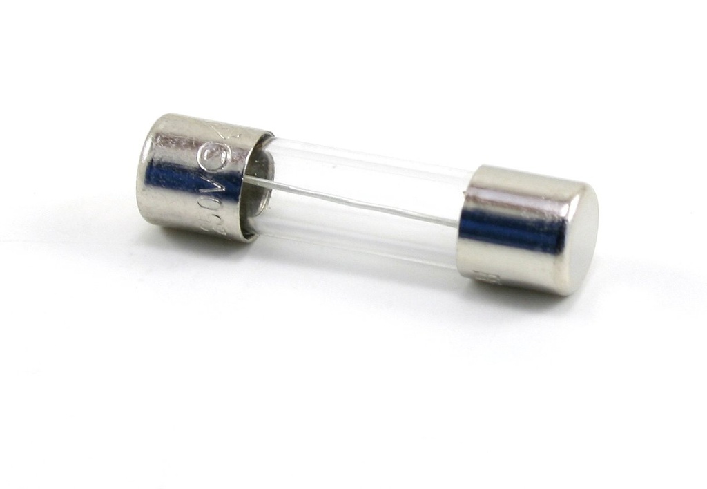 Fus - Miniature -Verre - 5x20 mm - Tempo - 250VAC - 0.125A