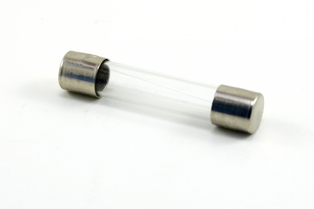 Fusible - Basse tension - Miniature - Verre - Taille : 6 x 32 mm - Courbe : Rapide - Tension Nominale : 150 VAC - Courant Nominal : 2.5 A
