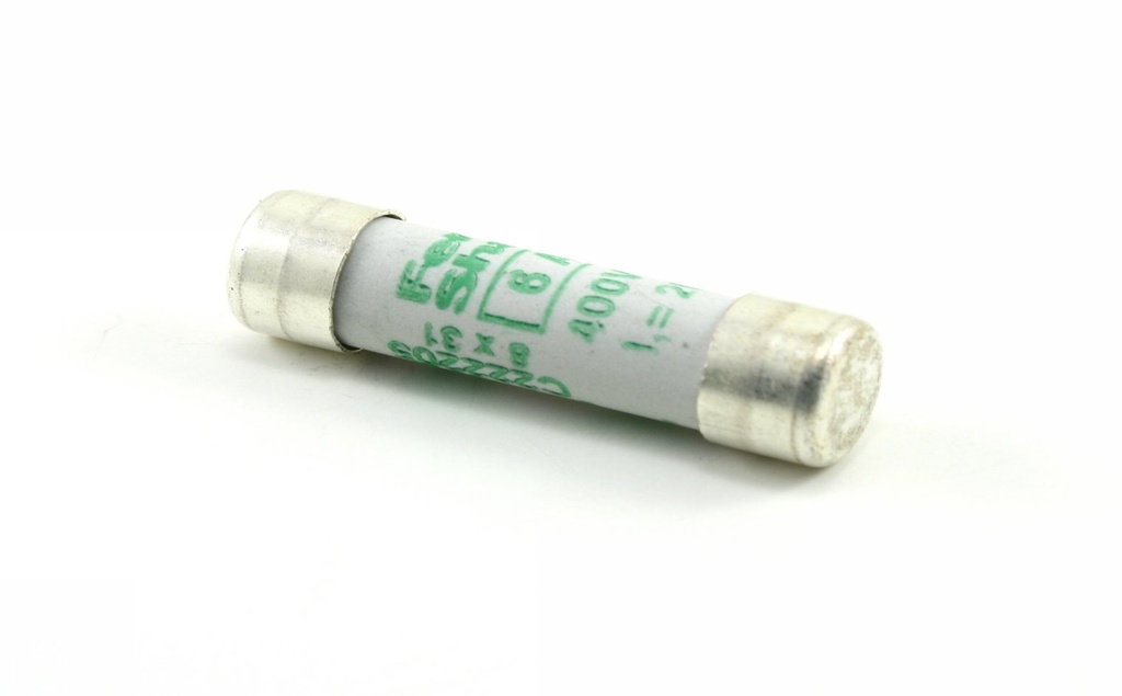 Fusible cartouche cylindrique aM Taille 8x32 CEI 400VAC 6A