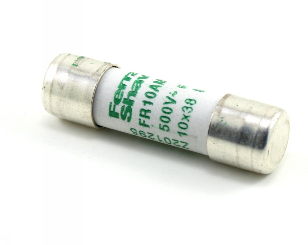 Fus - CEI - Cylindrique - 10x38 mm - aM - 500VAC - 12A