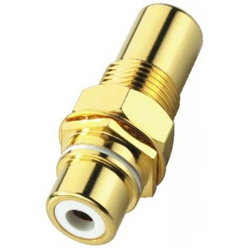 RCA CHASSIS FEMELLE OR - BLANC