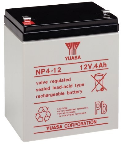 Batterie Pb AGM etanche 12V 4Ah 90x70x106mm F4.8